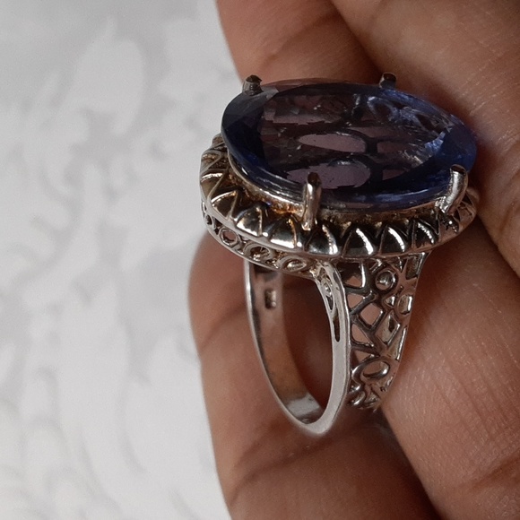 925 Genuine Natural Color Change Fluorite. FIRM. - Picture 7 of 17